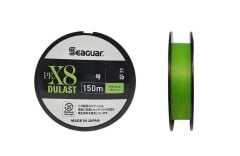 Seaguar Dulast PE 8 Örgü Spin İpi 150mt Flash Green 0,165 mm