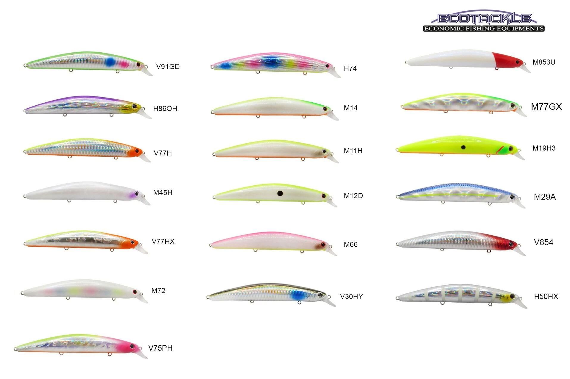 Ecotackle Ultimate Bass 125F 12.5CM 21G Maket Balık - V75PH