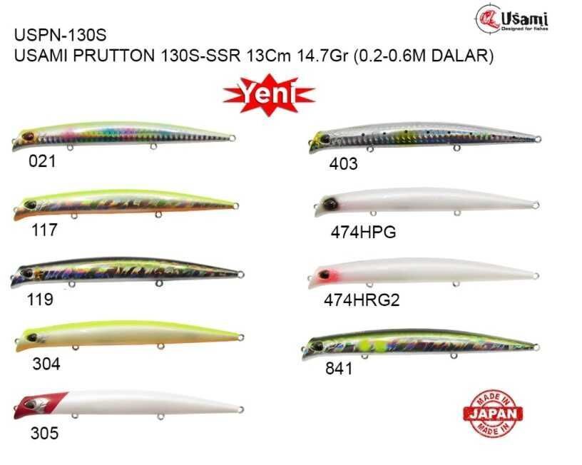USAMİ PRUTTON 130S-SSR-14,7G -HRG2