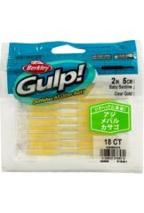 Berkley Gulp SW Baby Sardine Sahte Yemi renk: clear gold