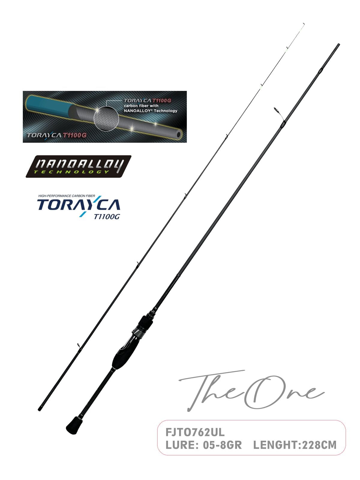 Fujin Fujin TheOne 228cm 05-8gr LRF Kamışı 762UL