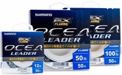 Shimano Line Ocea EX Fluoro Leader 50m 0.239mm 8lb Clear