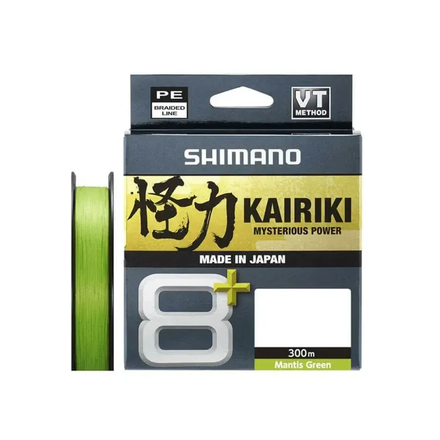 Shimano Kairiki + 8x  plus 300 Mt 016 mm Mantis Green İp Misina