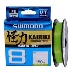 Shimano Kairiki 8X 300 m Mantis Green 0.13 mm 8.2 kg Örgü Misina