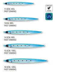 Savage Gear Sardine Slider 11.5 cm 40 gr JİG UV Sayoris
