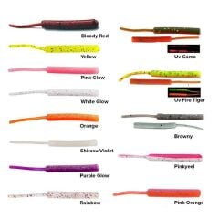 Fujin Baby Worm 5,2cm Floating LRF Silikonu renk #BROWNY