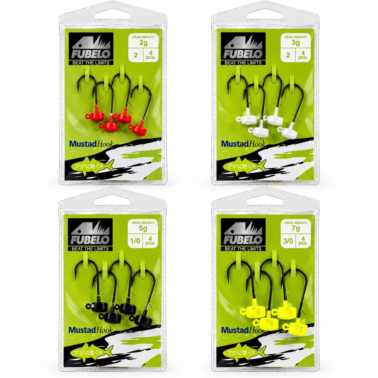 Fubelo Lorm BM-124 Jig Head – 4 Adet