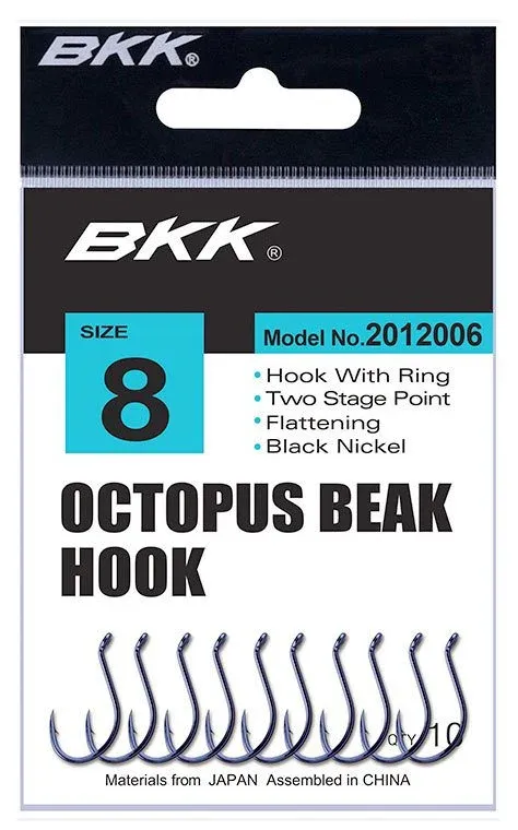 BKK Octopus Beak Olta İğnesi 2/0 8 Pcs