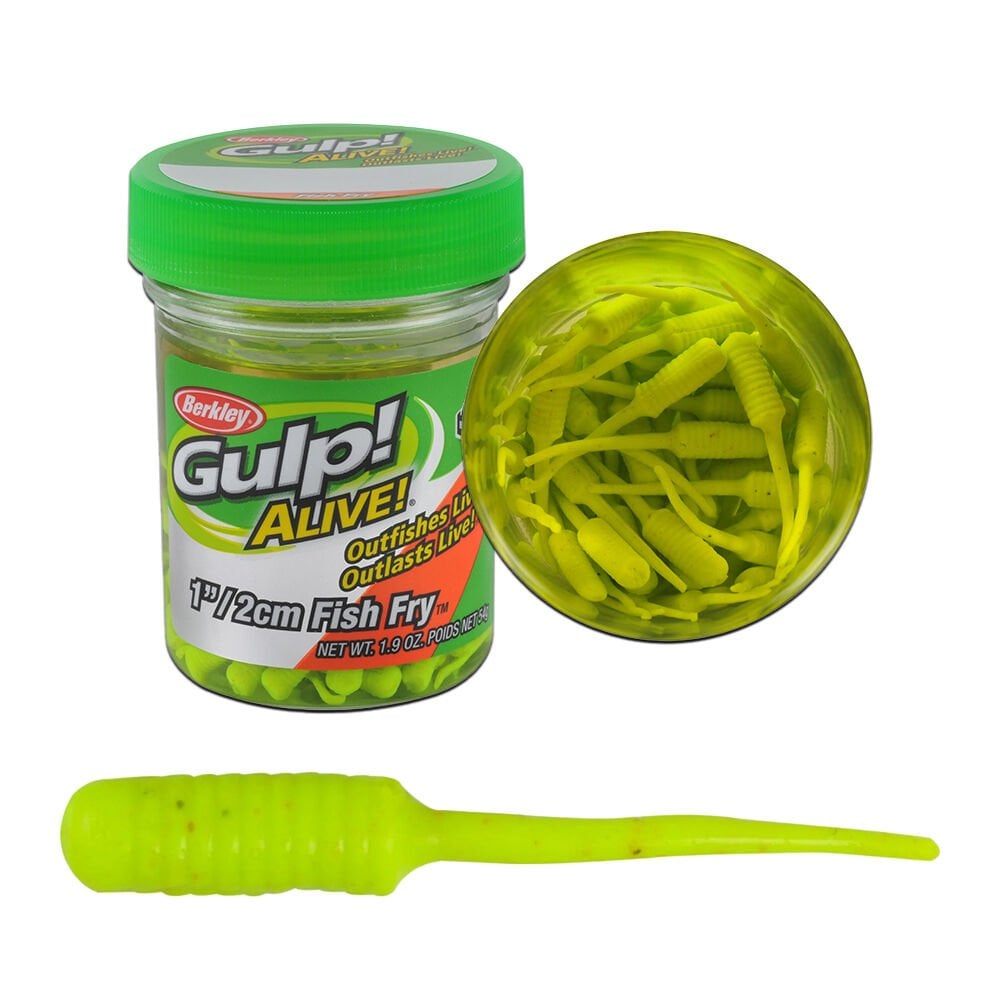 Berkley Gulp Alive Fish Fry RENK : CHARTREUSE