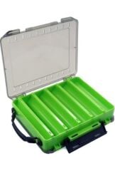 SHUFA Lure Box Çift Taraflı Kutu 130mm - YEŞİL Plasticbox F02