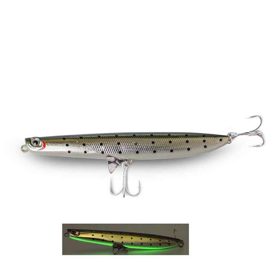 Fujin Venom 12cm 20gr Su Üstü Maket Balık - 043 Metal Smoke Joe