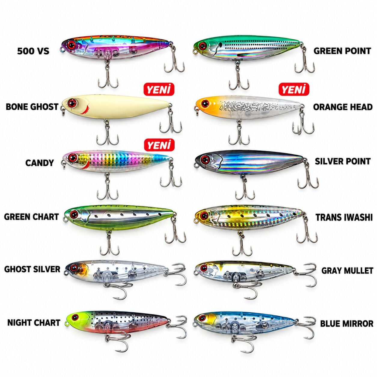 Ryuji Dog Strike 90mm 11gr Su Üstü Maket Balık Candy