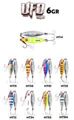 Fujin UFO Micro Jig 6gr  RENK : MT34 GLOW PURPLE