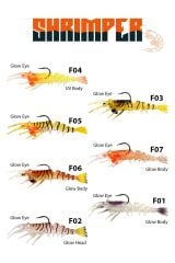 Fujin Shrimper 75mm 8.5gr Silikon Karides - F05 Real Shrimp