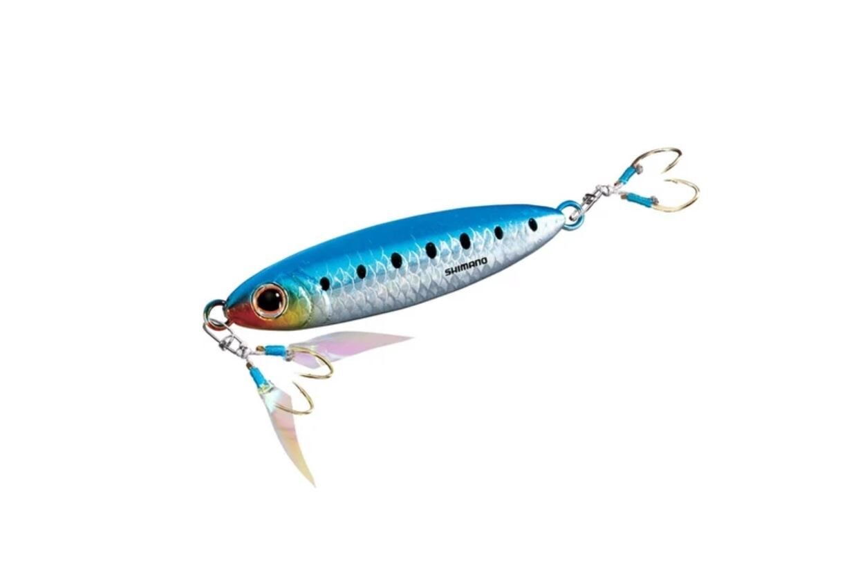 Shimano Ocea Stinger Butterfly Flat Light 85mm 80gr Metal Jig Yem - IWASHI